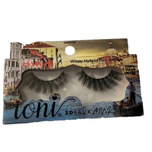 ioni Italy Wispy Hybrid Full Cat eye 3D Faux Mink Lashes Falsies Eye lashes